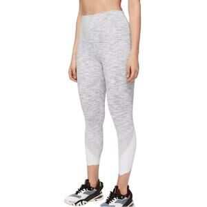 Lululemon Leggings Wunder Under Scalloped Hem High-Rise Crop 21" Full-On Luon 6